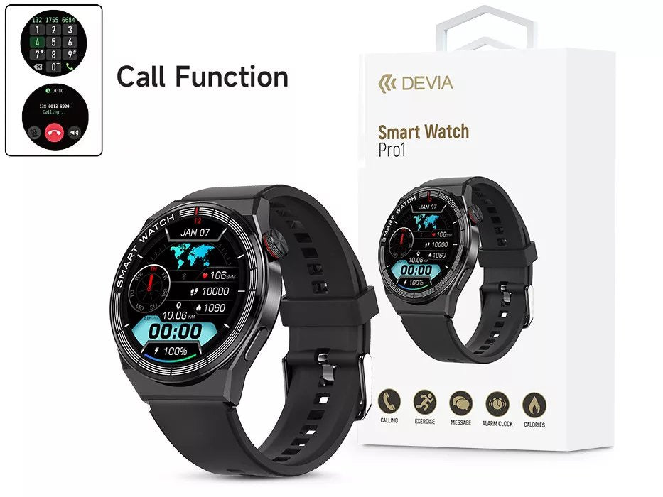 Devia Pro1 Smart Watch AMOLED Kijelzővel