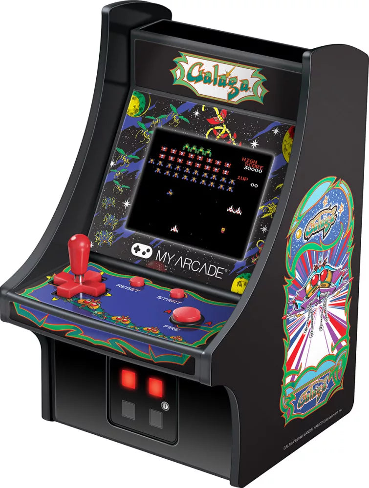 MY ARCADE DGUNL-3222 GALAGA MICRO PLAYER RETRO ARCADE 6.75"