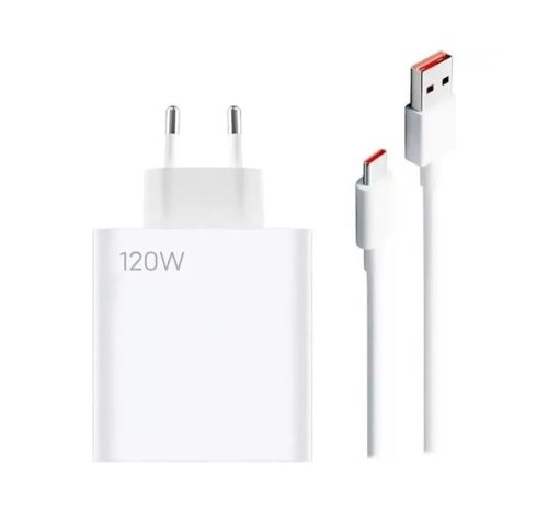 Xiaomi Gyári Hálózati Töltő+Kábel 120W