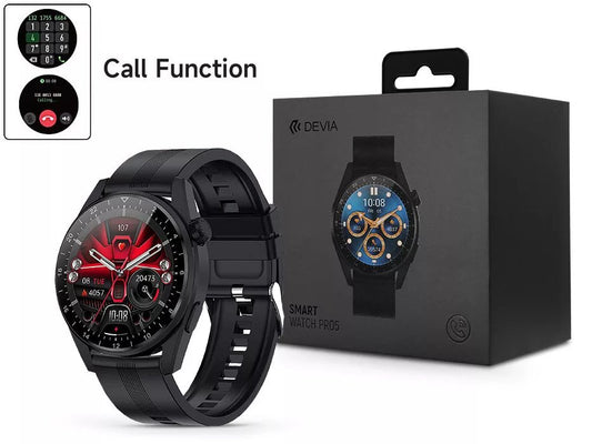 Devia Smart Watch Pro5 Pótszíjjal