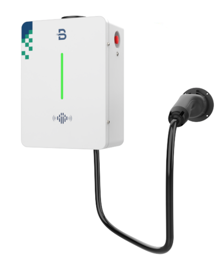 BENY AC EV Smart Wallbox T2S aljzattal 3 fázisú 4G OCPP1.6J