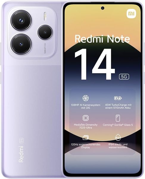 Xiaomi Redmi Note 14 5G 256GB 8GB DS