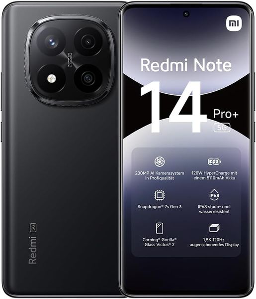 Xiaomi Redmi Note 14 Pro+ 5G 512GB 12GB DS