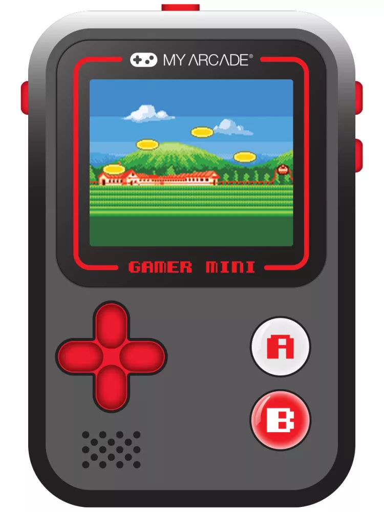 MY ARCADE DGUN-3925 GAMER MINI CLASSIC 160IN1 FEKETE & PIROS