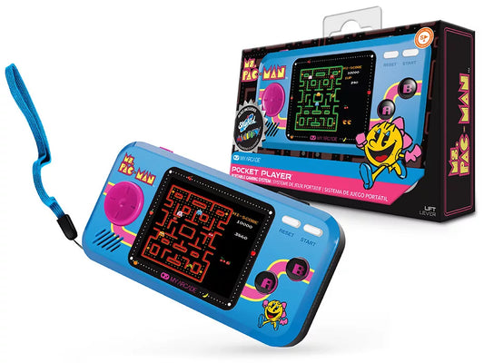 MY ARCADE DGUNL-3242 MS. PAC-MAN 3IN1 POCKET PLAYER