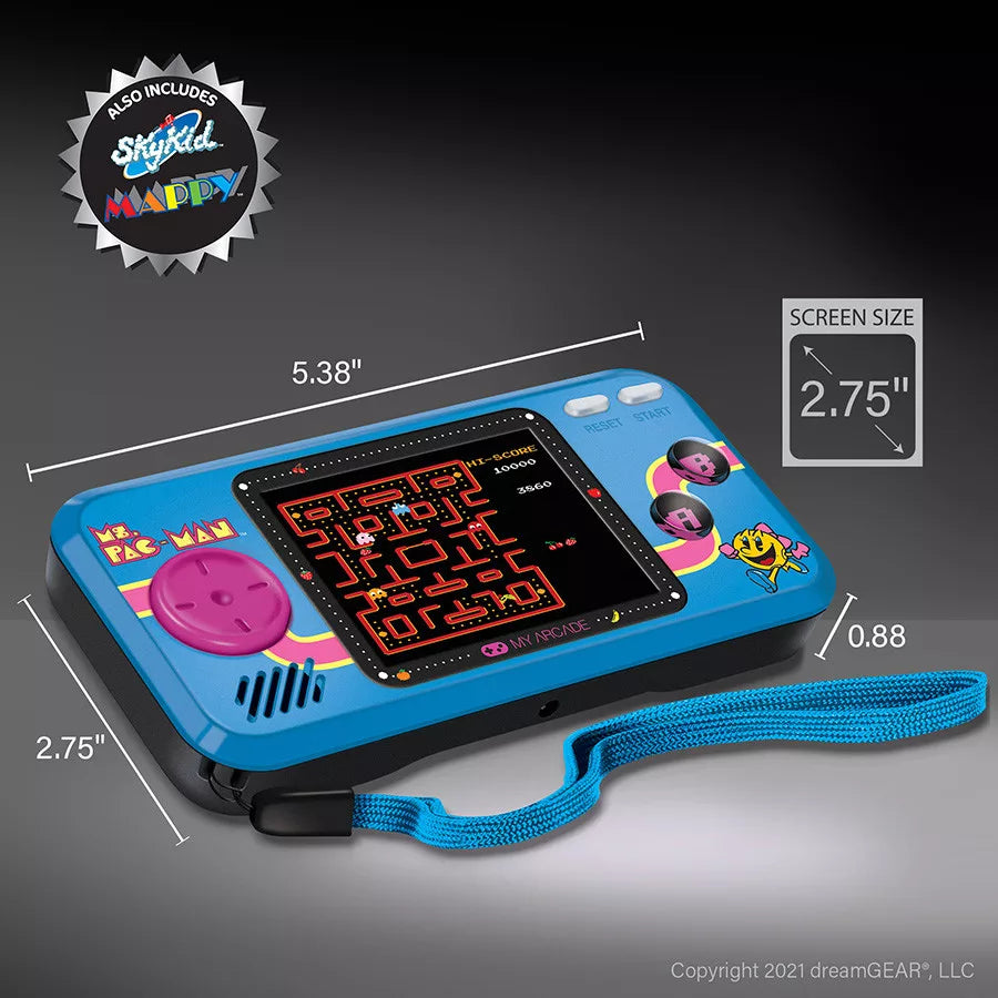 MY ARCADE DGUNL-3242 MS. PAC-MAN 3IN1 POCKET PLAYER