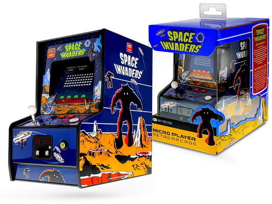 MY ARCADE DGUNL-3279 SPACE INVADERS MICRO PLAYER RETRO ARCADE 6.75"