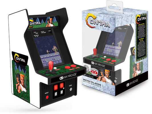 MY ARCADE DGUNL-3280 CONTRA MICRO PLAYER RETRO ARCADE 6.75"
