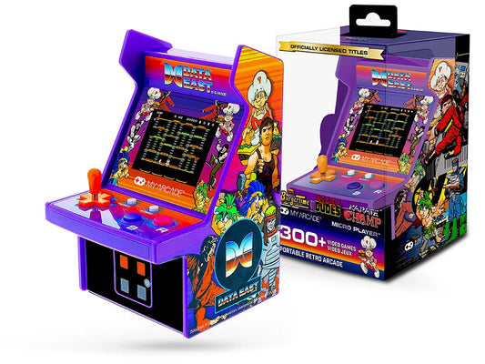MY ARCADE DGUNL-4124 DATA EAST 300+ MICRO PLAYER RETRO ARCADE 6.75"