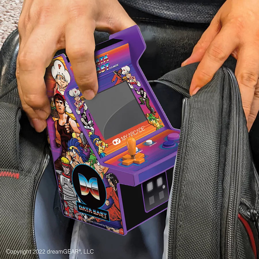 MY ARCADE DGUNL-4124 DATA EAST 300+ MICRO PLAYER RETRO ARCADE 6.75"