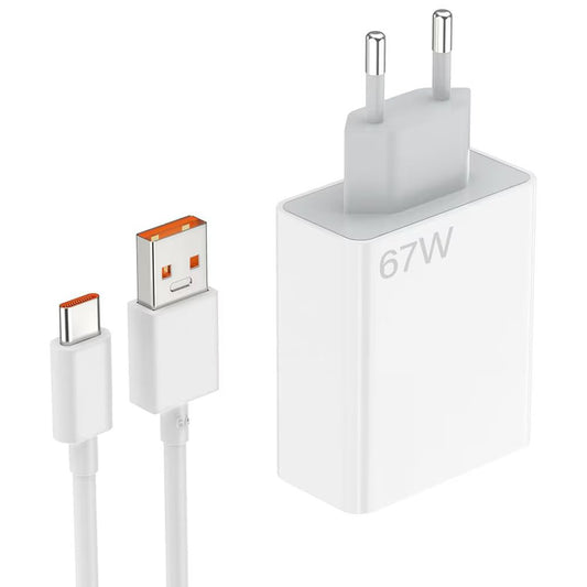 Xiaomi Gyári Hálózati Töltő+Kábel 67W
